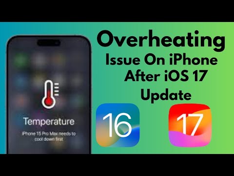 How To Fix iPhone Overheating issue After iOS 17 update (2023) - YouTube