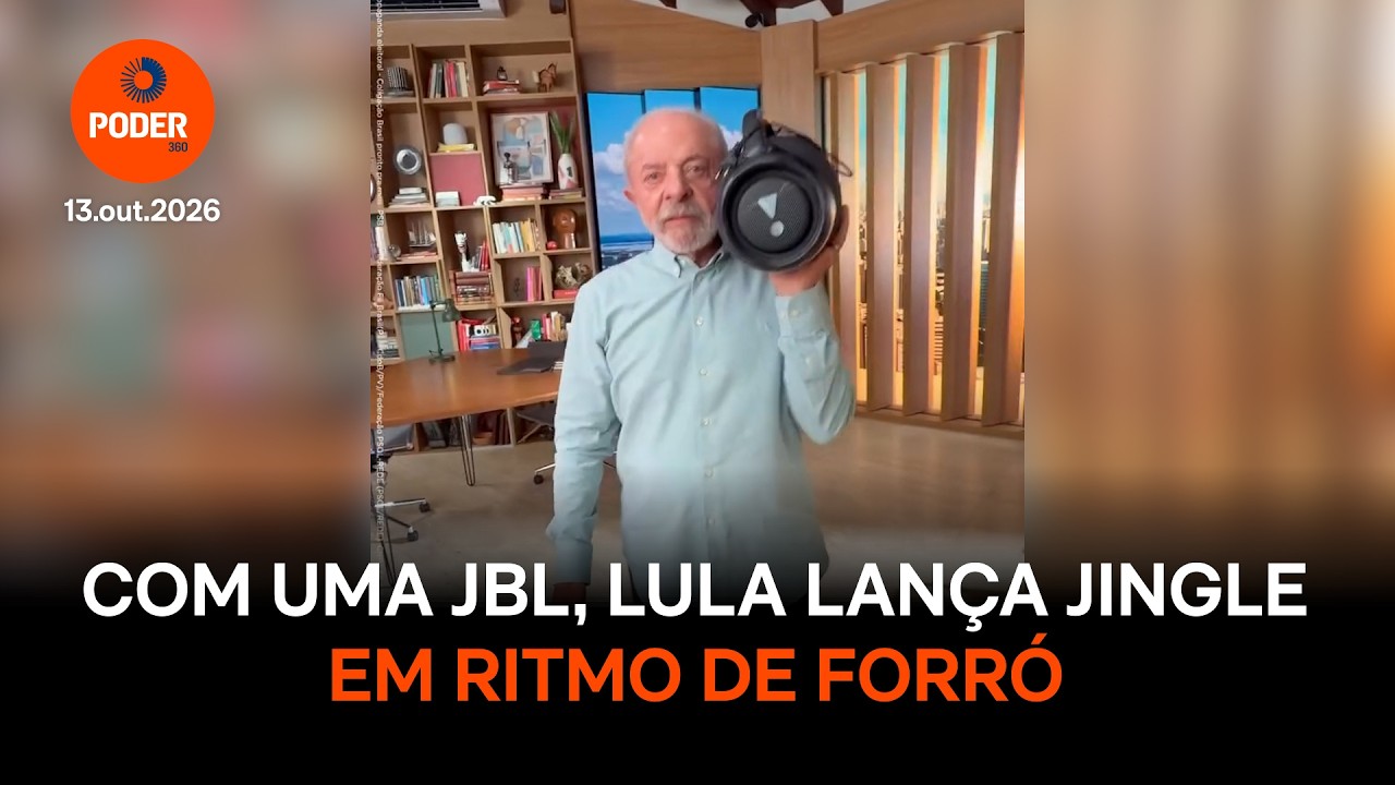 Com uma JBL, Lula lança jingle em ritmo de forró: “Bora, Lula”