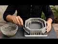 How to Make a Cement Kaaba Model | DIY Islamic Craft | Part 1 | Final Part Coming Soon