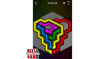 Cube Connect: Connect the dots - Tricky Level 1 - 150 - Walkthrough