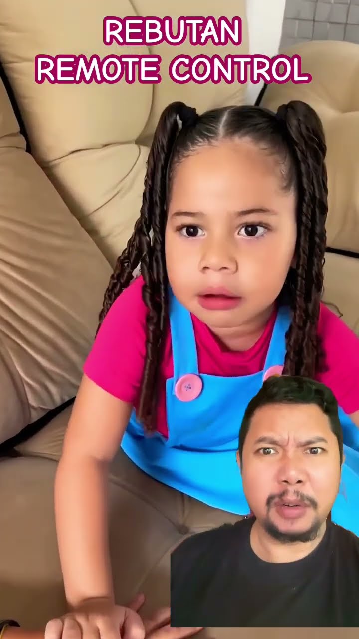 REBUTAN REMOTE CONTROL!!!? #funny #funnymoments #shorts