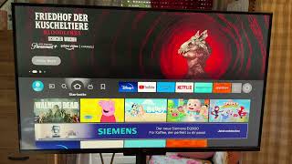 Ambient-TV einrichten, editieren und benutzen - Amazon Fire TV Omni QLED Smart-TV Ambiente Anleitung