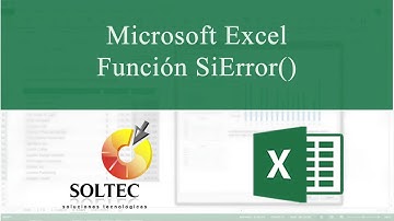 Cómo cambiar mensajes de error en Excel con la Función SiError