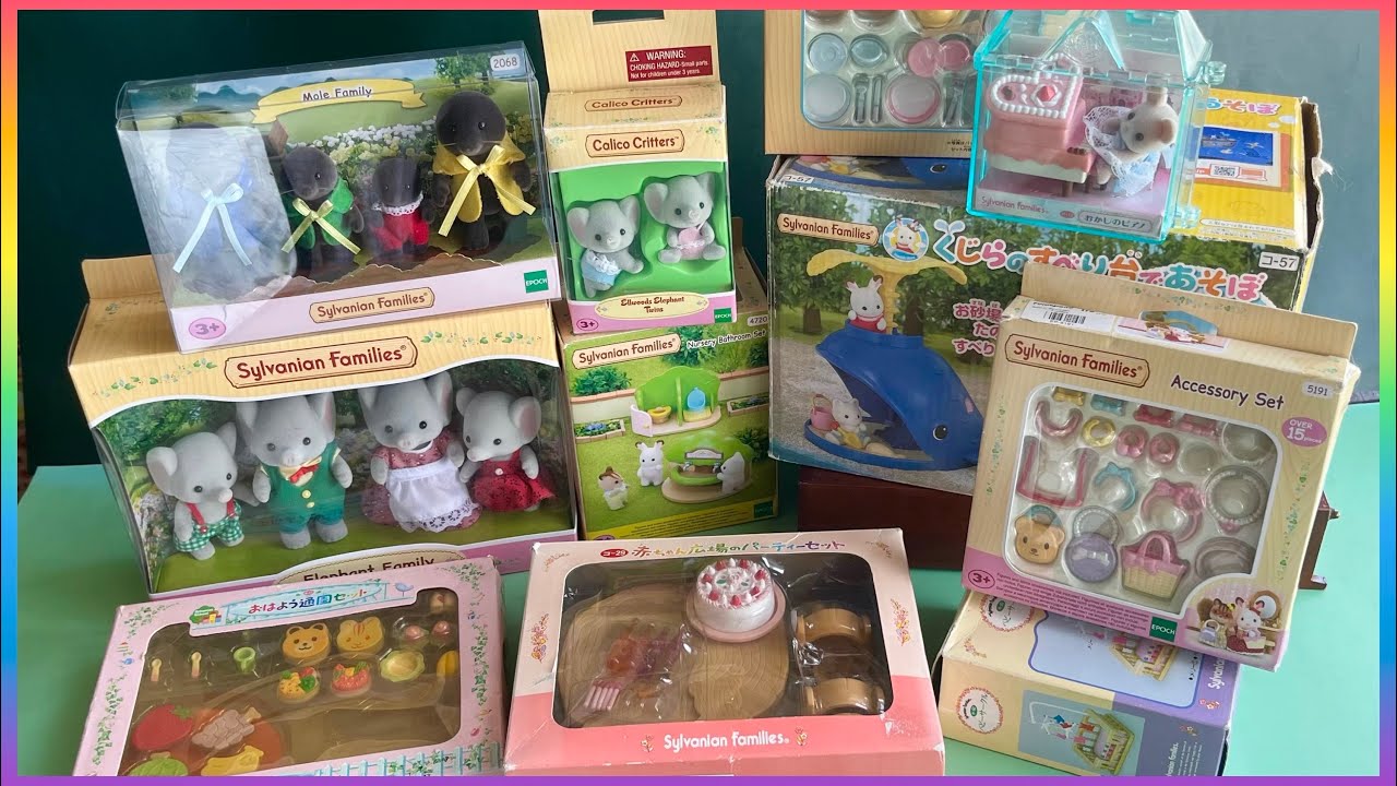 Unboxing Sylvanian Families with me ! 📦 ASMR