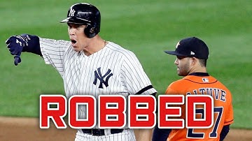 AARON JUDGE WAS ROBBED IN 2017 (MVP Debate)
