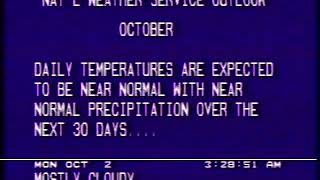 Weather Channel local forecast (1989)