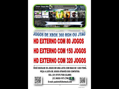 Lista Jogos Xbox 360 - Anoba Games