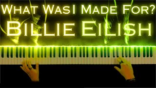 Billie Eilish - What Was I Made For? (Piano Cover)