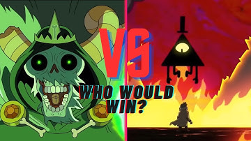 Bill Cipher Gravity Falls V/s The Lich Adventure Time