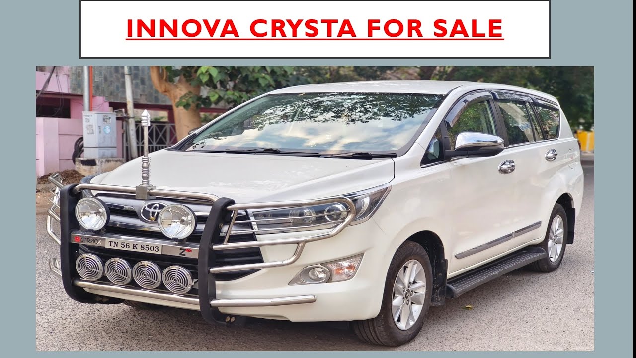 Innova Crysta S2 cars Salem Used cars YouTube