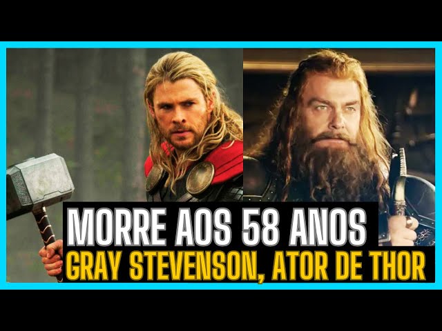 Ator de 'Thor', Ray Stevenson morre aos 58 anos Ele esteve no elenco d