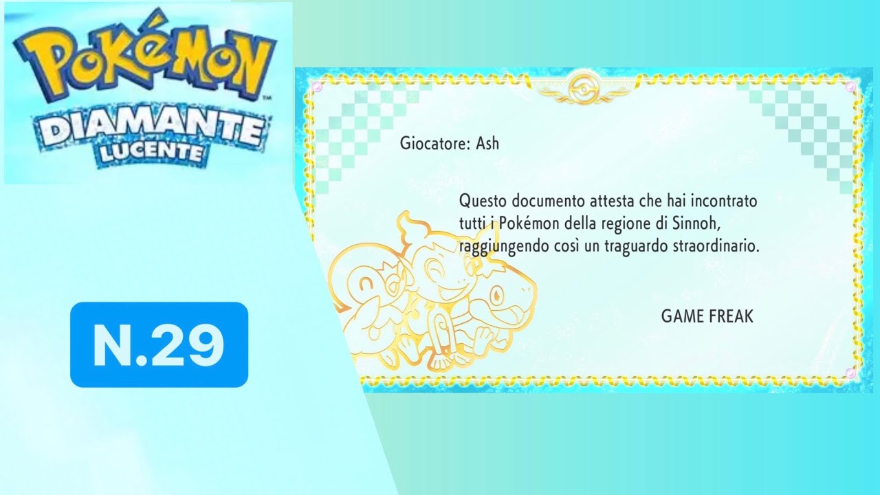 Come Ottenere Il Pokedex Nazionale In Pokemon Diamante Lucente Come completare il Pokédex! Pokémon Diamante Lucente! - YouTube
