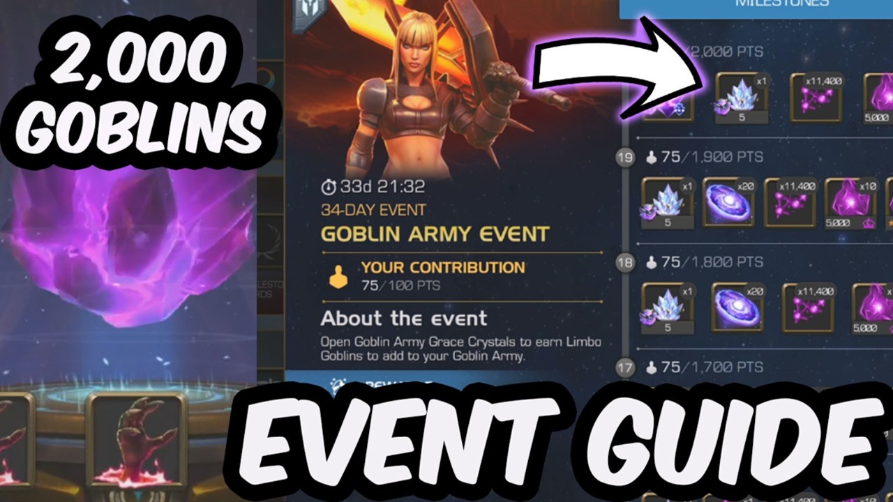 Goblin Army Event Guide - How To Get Goblin Crystals & 2,000 Points - Marvel Contest of Champions