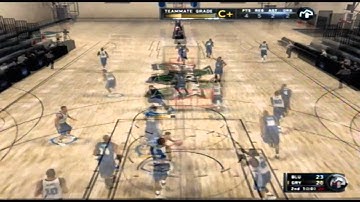 NBA 2K11 - My Player - 1st Draft Combine Game!