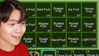 Giving 100 Fruits to NOOBS in Blox Fruits screenshot 5