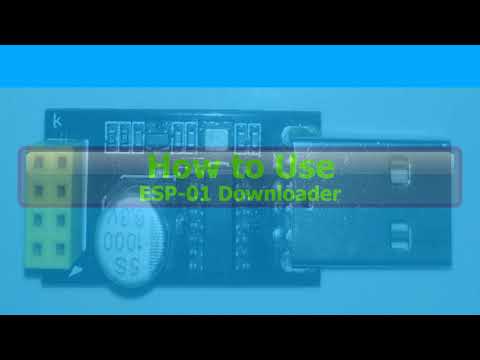 How to Use ESP-01 Downloader/Programmer - YouTube