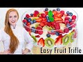 The BEST Fruit Trifle Recipe - EASY No-Bake Dessert Recipe!