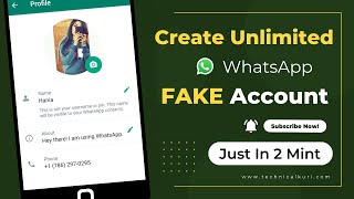 How To Create Whatsapp Fake Account // Whatsapp Fake Number // Fake Whatsapp Kaise Banaye 2022