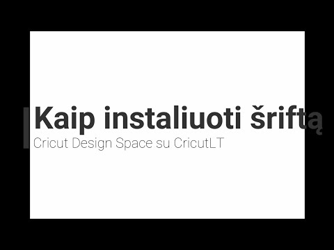 Video: Kaip įdiegti šriftus