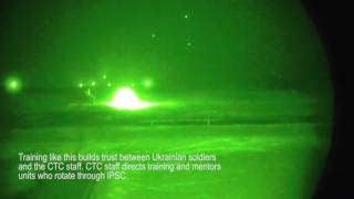 Ukrainian BMP2 Night Live-Fire