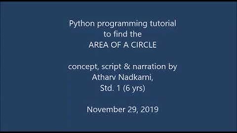 Python Programming - Area of Circle, Square, Rectangle, Triangle - Tutorial