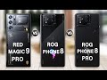 Rog phone 8 vs rog phone 8 pro vs red magic 9 pro full review