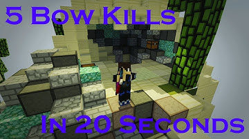 5 Bow Kills in 20 Seconds -  Hypixel SkyWars