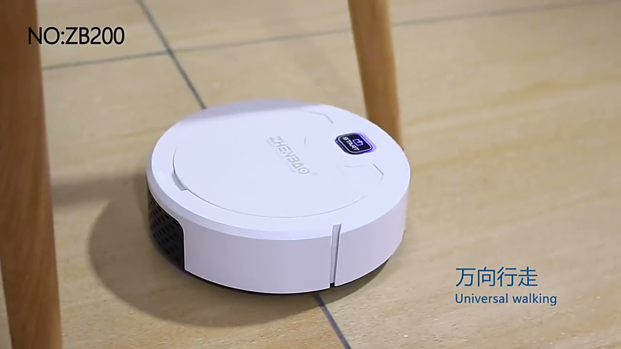 ZHENBAO роботпылесос ZB200 YouTube