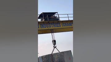 Granite Block Unloading