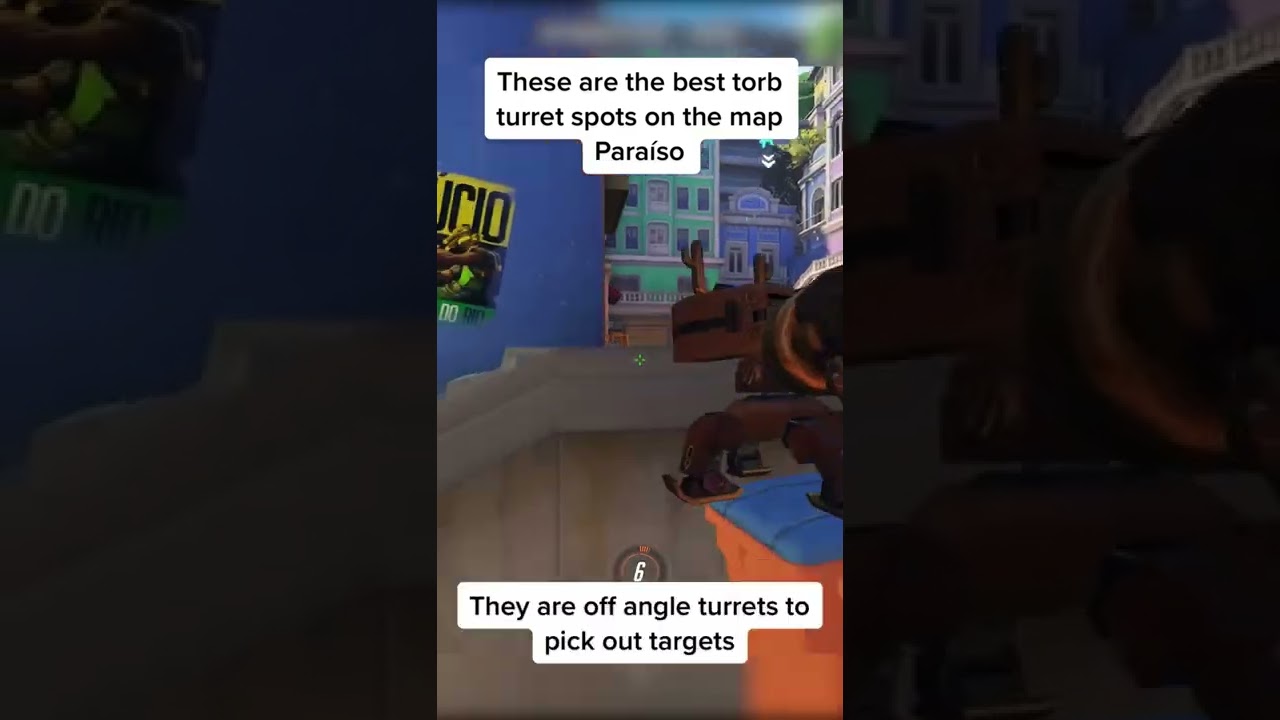 THE BEST  TORB TURRET SPOTS IN OVERWATCH 2 