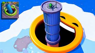 Hole io - Gameplay Walkthrough Tutorial Hole Evolution New Mobile Game Android iOS