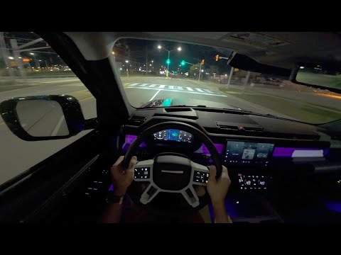 POV TEST DRIVE! - Land Rover Defender 110