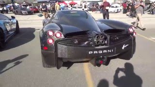 Full Carbon Fiber Pagani Huayra at Morning Octane 2015