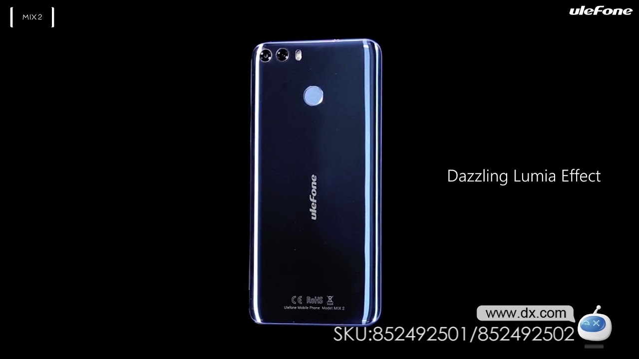 Ulefone MIX 2 5.7 Inch 18:9 Screen Android 7.0 4G Phone w/ 2GB RAM + 16GB ROM - Black