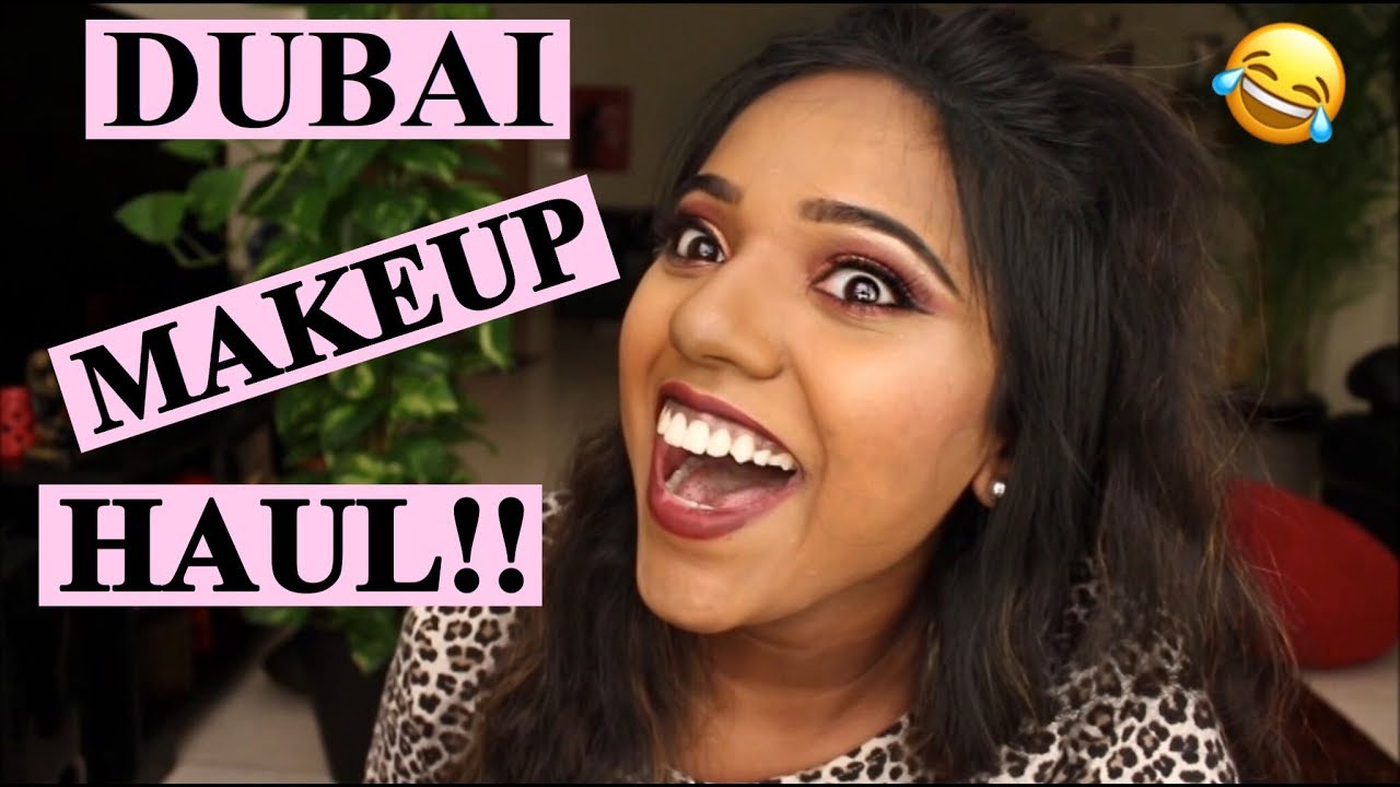 DUBAI MAKEUP HAUL 2017!! Drugstore, ABH etc NIKKI CHARMS YouTube