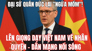 ĐẠI SỨ QUÁN ĐỨC LẠI "NGỨA MỒM"! LÊN GIỌNG DẠY VIỆT NAM VỀ NHÂN QUYỀN – DÂN MẠNG NỔI SÓNG