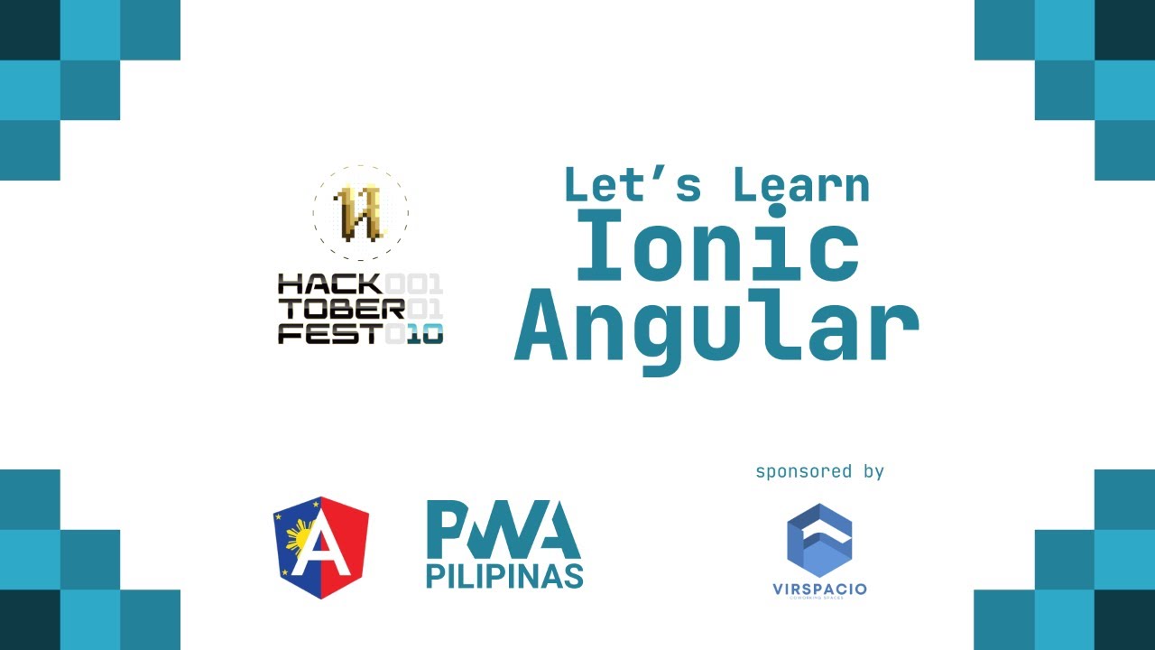 Hacktoberfest: Let's Learn Ionic Angular - YouTube