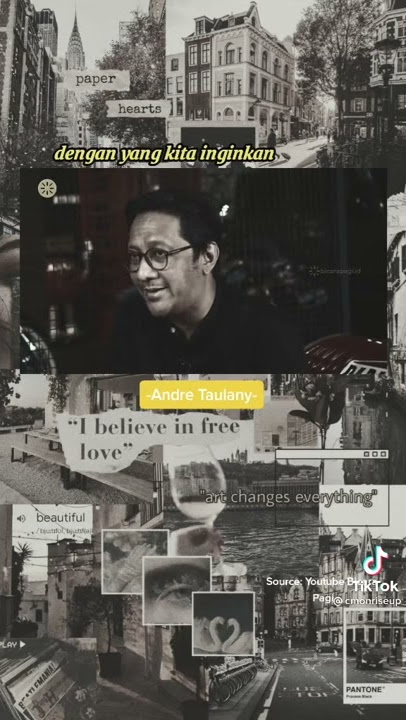 Andre Taulany : berjuang dengan keadaan kita dan selalu bersyukur