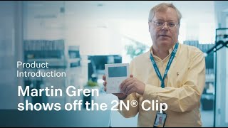 Ad - Martin Gren loves the 2N Clip indoor station 👌