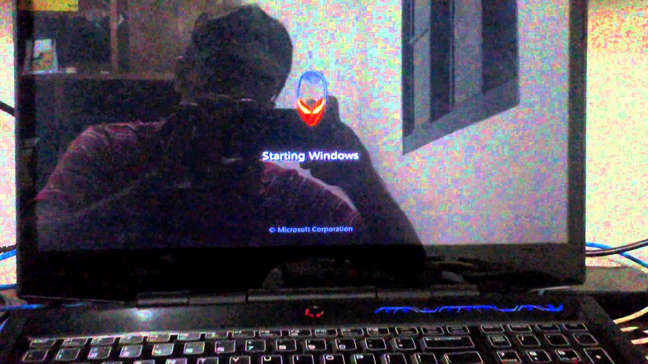 Animação boot Alienware - YouTube