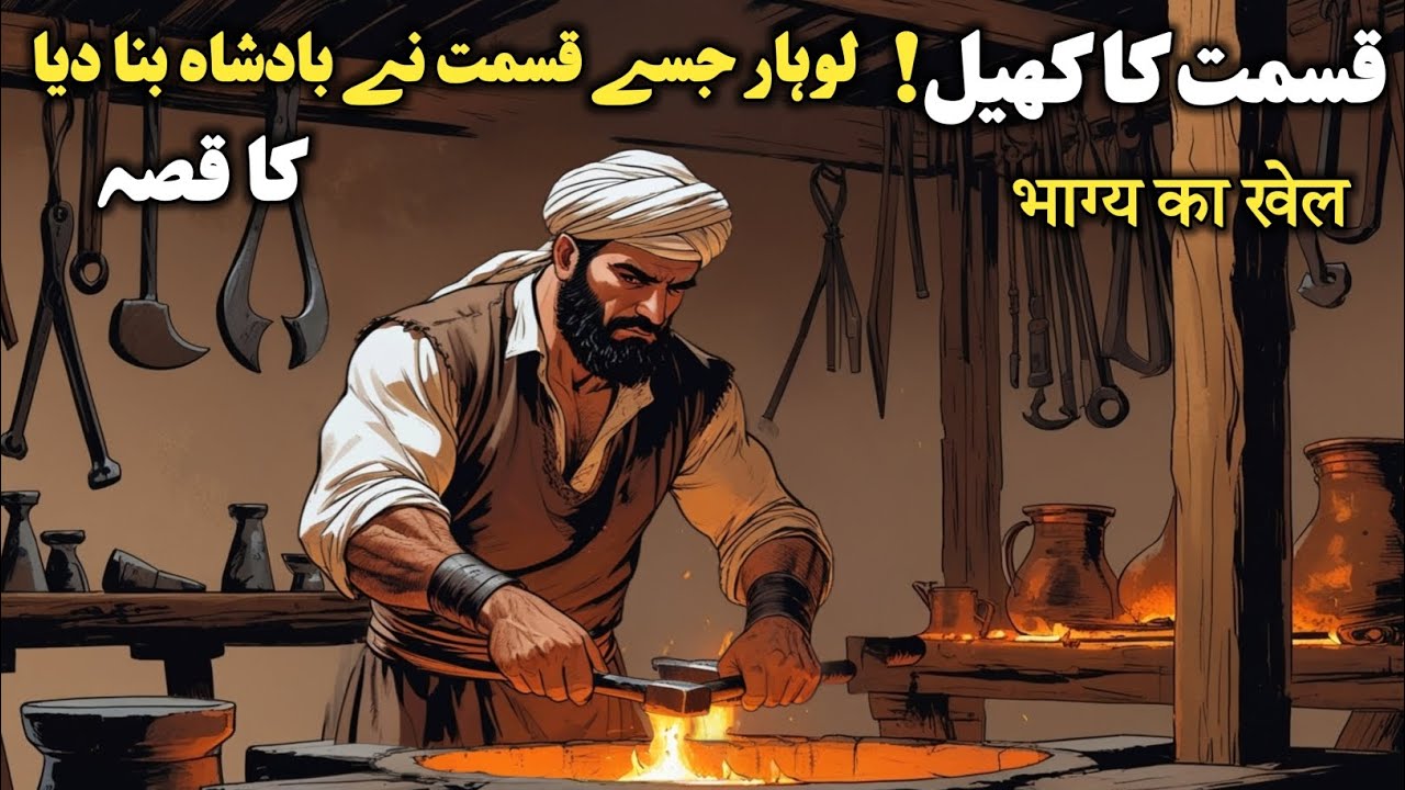 Ek Lohar Ka Kissa ~ Kismat Ka Khel भाग्य का खेल~Moral Stories In Urdu ~Hindi Moral StoriesIntresting