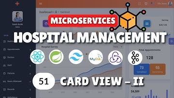 HMS with React & Spring Boot Microservices | Ep. 51: Card View II #react #spring