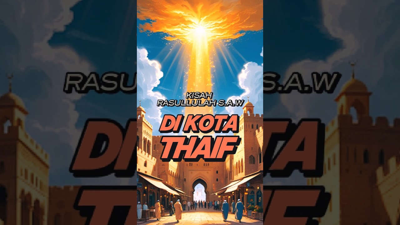 KISAH RASULULLAH S. A.W DI KOTA THAIF.