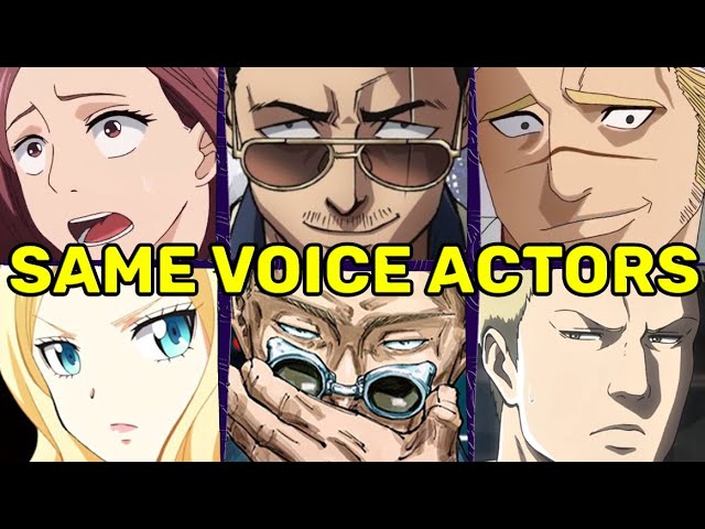 The Way Of The Househusband All Characters Japanese Dub Voice Actors Seiyuu Same Anime Characters Youtube