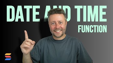 Formulas: Enhanced Date & Time Function