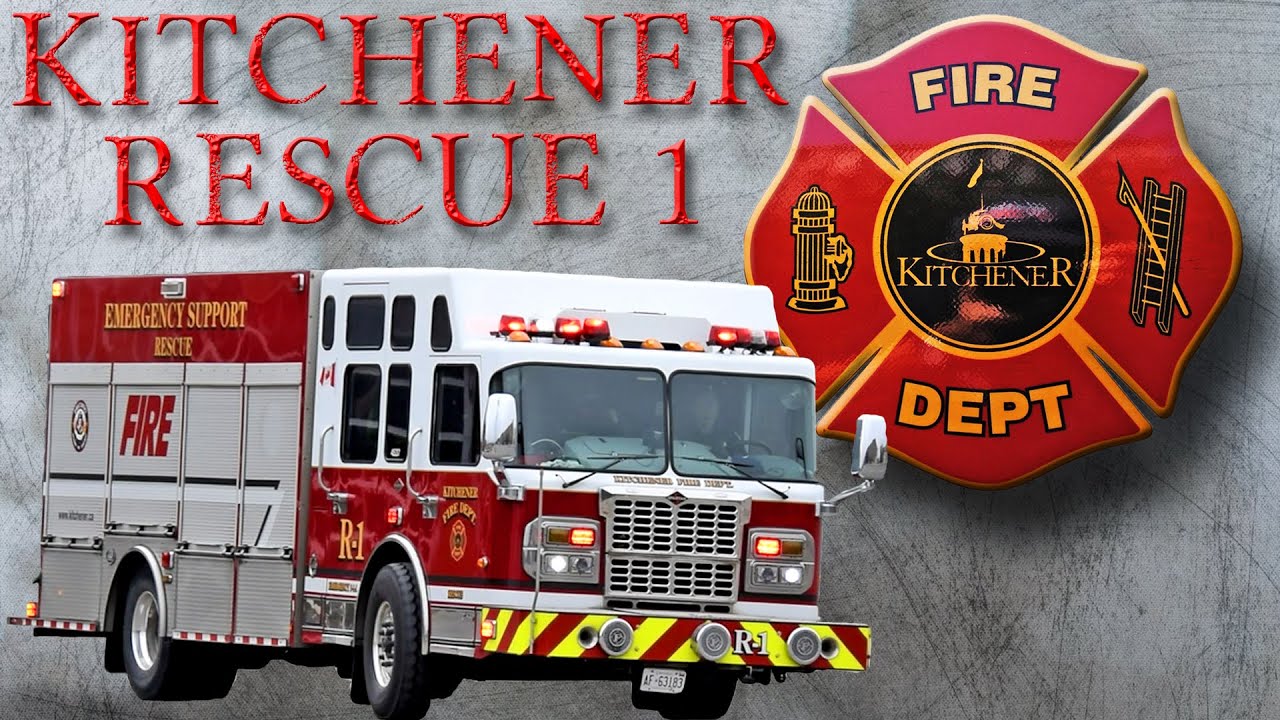 Kitchener Fire R1 Responding YouTube