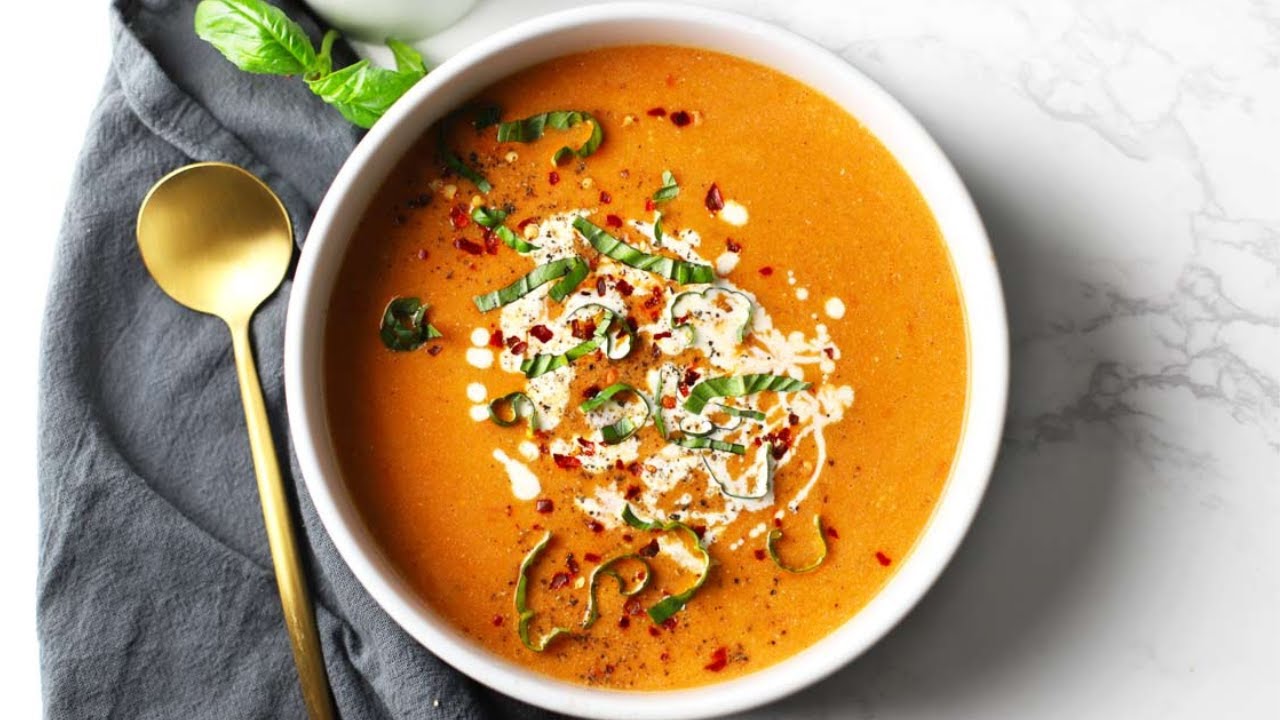 Roasted Tomato Soup YouTube