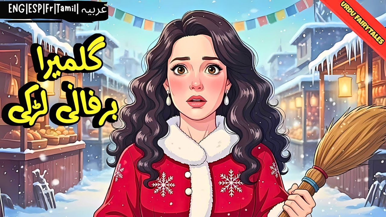Gulmira, The Snow Girl || گلمیرا برفانی لڑکی || Urdu Fairytales || Fairy Tale Stories 