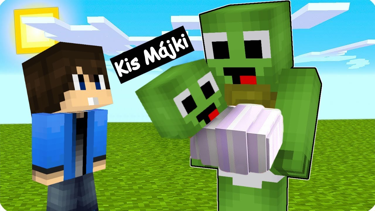 MÁJKINAK GYEREKE SZÜLETETT A MINECRAFTBAN!
