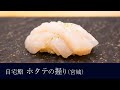 自宅で作る「ホタテ（宮城養）」の握りの作り方【31貫目】寿司テロ。
